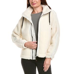 Bogner Womens Ninetta Wool-Blend Jacket, White